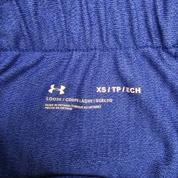 Under Armour Womens XS Blue Loosr Shorts Athleisure‎ Active - Picture 6 of 7